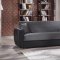 Power Rainbow Dark Gray Sofa Bed in Fabric by Sunset