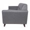 Luray Sofa LL90LGRW in Light Grey Wool by LeisureMod w/Options