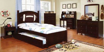 CM7900-FBLL Olympic III Kids Bedroom in Dark Walnut w/Options [FABS-CM7900-FBLL Olympic III]