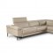 Sharon Sectional Sofa in Beige Premium Leather by J&M