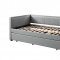 Danyl Daybed BD00954 in Gray Fabric by Acme w/Trundle