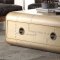 Jennavieve Coffee Table 82320 in Gold Aluminum by Acme w/Options