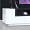 T503 TV Stand in White & Wenge by American Eagle