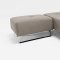 Supremax Deluxe Lounger Sofa Bed in Warm Gray by Innovation