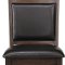 Dewey Counter Ht 5Pc Dining Set 115208 in Walnut by Coaster