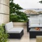 Camfora 5Pc Patio Sectional Set by Modway Choice of Color