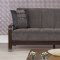 Studio NYC Sofa Bed in Gray Fabric by Casamode w/Options