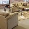 Beige Fabric Modern Living Room w/Loose Cushion Pillow Top Seat