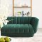 Entertain Sofa in Green Velvet Fabric by Modway w/Options