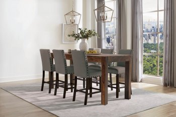 Keats Counter Ht Dining Set 5Pc 110348 in Chestnut by Coaster [CRDS-110348 Keats]