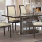 Platinum Fixed Dining Table in Silver Birch by ESF