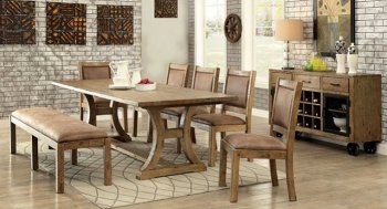 Gianna CM3829T Dining Table in Solid Pine Wood w/Options [FADS-CM3829T-Gianna]