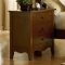 Natural Wood Finish Casual 5Pc Bedroom Set w/Sleigh Bed