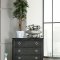 Arabelle CM7481 Bedroom in Wire-Brushed Black Finish w/Options