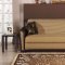 Contemporary Two-Tone Living Room Storage Sleeper Sofa