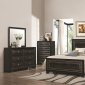 Delano 203811 Bedroom in Rubbed Black by Coaster w/Options