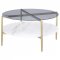 Jonelle Coffee Table 3Pc Set 710338 White & Gold by Coaster