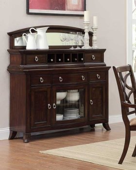 Keegan 2546-40 Server in Cherry by Homelegance w/Optional Top [HEBU-2546-40 Keegan]