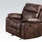 50815 Dyson Motion Sofa in Polished Microfiber by Acme w/Options