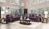 Emilia Sofa SM6419 in Purple Chenille Fabric w/Options