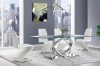 D1813DT Dining Table by Global w/Optional D9002DC White Chairs