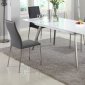 Elsa Dining Table 5Pc Set in White by Chintaly