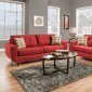 6950 Sofa & Loveseat Set in Killington Cayenne by Simmons