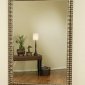 Silver Finish Traditional Style Wall Mirror