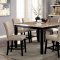 Dodson II CM3466PT 5PC Counter Height Dinette Set w/ Faux Marble