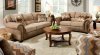 SM5027 Hereford Sofa in Beige & Light Brown Fabric w/Options