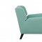 Roweena Sofa & Loveseat Set 1218TL in Teal Fabric by Homelegance