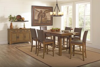 Salerno 105568 Counter Height Dining Table by Coaster w/Options [CRDS-105568 Salerno]