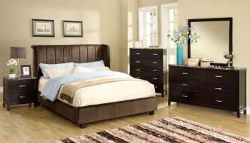 CM7026 Maywood Bedroom w/Upholstered Platform Bed & Options [FABS-CM7026 Maywood]