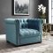 Heritage Sofa in Sea Blue Velvet Fabric by Modway w/Options