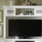 Summerhill TV Stand 442-ENT in Linen by Liberty w/Optional Hutch