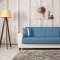 Bella Vista Sofa Bed in Blue Fabric by Casamode w/Options