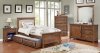 Colin 4Pc Youth Bedroom Set CM7909A-P in Dark Oak w/Options