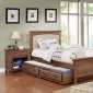 Colin 4Pc Youth Bedroom Set CM7909A-P in Dark Oak w/Options