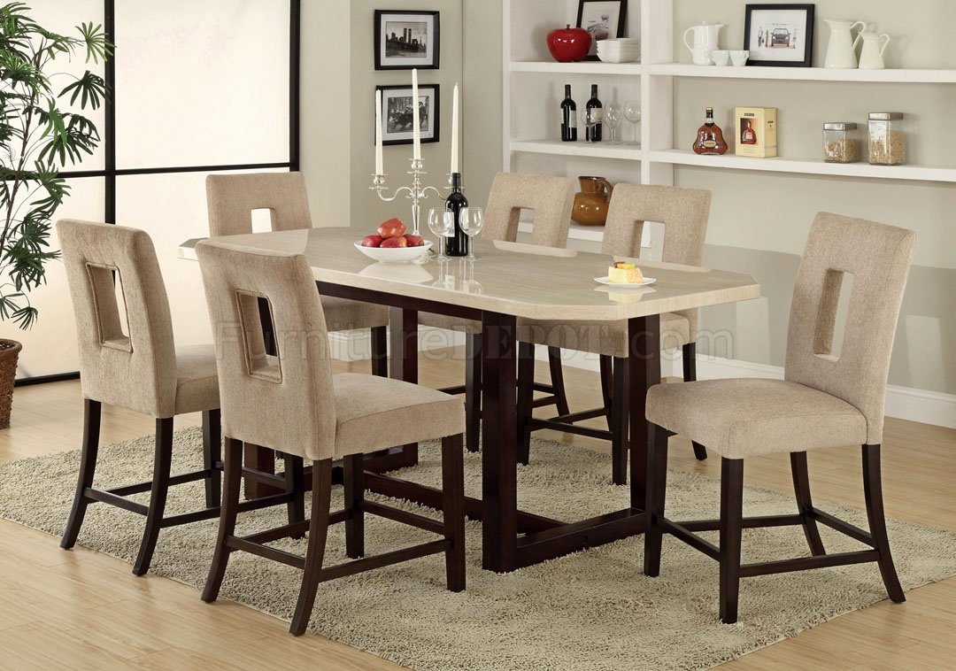 CM3426PT Pismo Beach 7Pc Counter Height Dinette Set - Click Image to Close