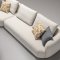 HF5510 Sofa in Off-White Fabric by J&M