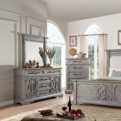 Artesia Bedroom 27090 in Salvaged Natural by Acme w/Options