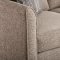 Tilly Sofa in Latte Fabric by Klaussner w/Queen Sleeper