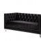 Heibero Sofa 56995 in Black Velvet by Acme w/Options