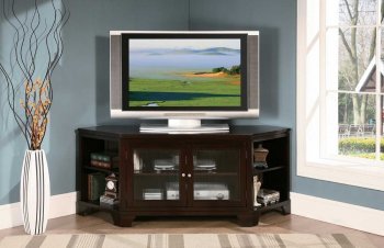 Sloan TV Stand 8049 in Espresso Cherry by Homelegance [HETV-8049 Sloan]