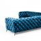 Delilah Sectional Sofa 1546A in Blue Velour Fabric by VIG