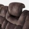 U1706 Power Motion Sofa in Chocolate Fabric by Global w/Options