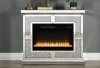 Noralie Electric Fireplace AC00512 in Mirrored by Acme