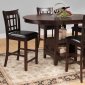 Junipero 2423 Counter Height Dining Table 5Pc Set by Homelegance