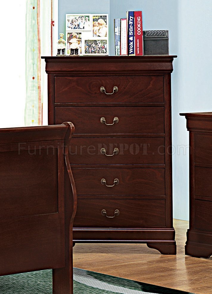 203972 Coaster Furniture Louis Philippe - Cherry Night Stand
