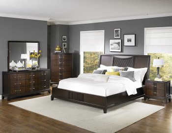 Daytona Bedroom 5Pc Set 1419 Dark Espresso by Homelegance [HEBS-1419 Set]